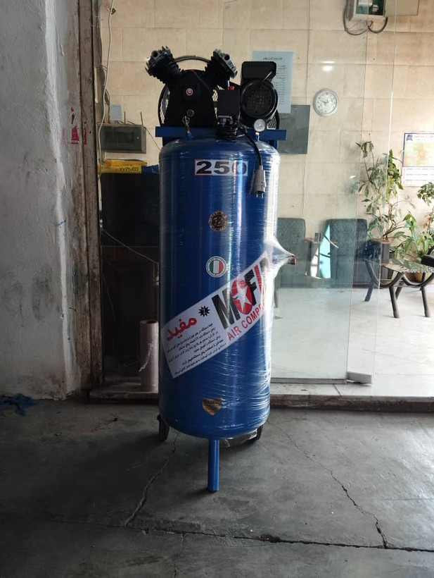 پمپ باد 250 لیتری خورجینی مفید
