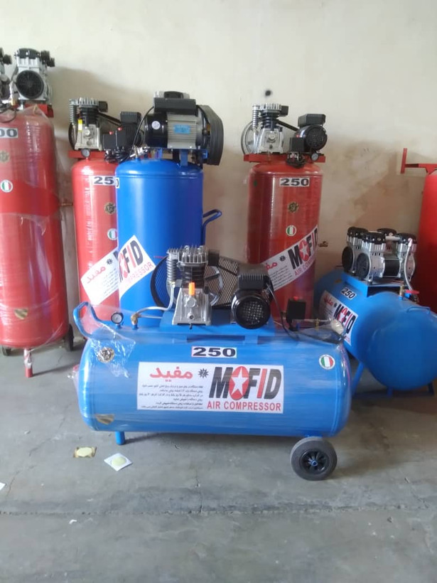 کمپرسور باد 250 لیتری مفید